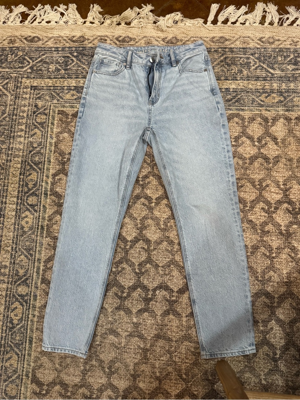 American Eagle Outfitters Light Blue Strigid Jeans